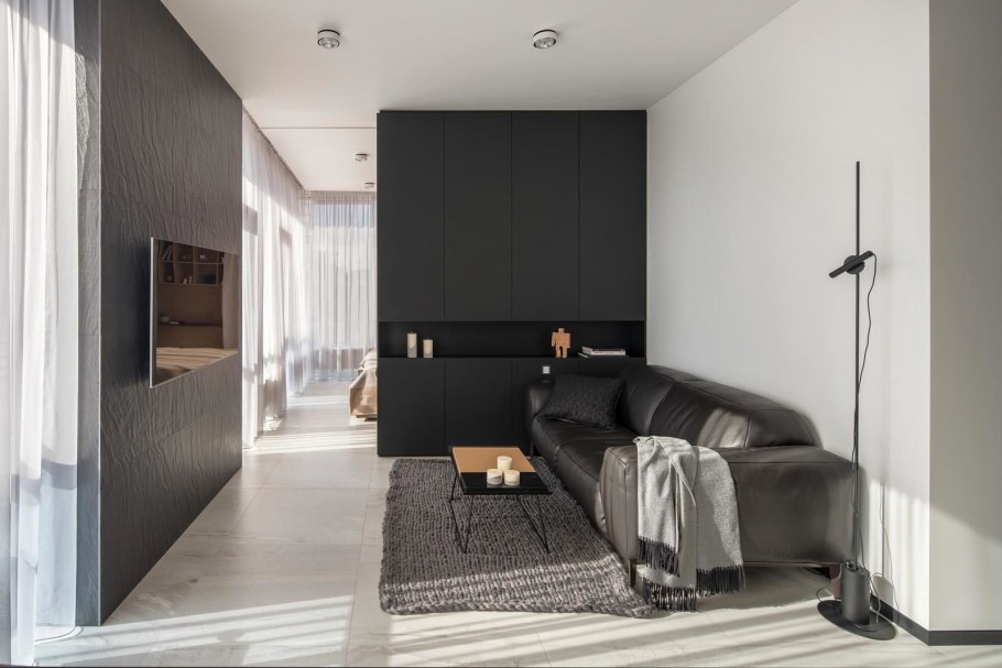 Монохромный стиль в интерьере