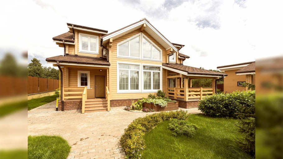Коттеджи из клееного бруса строительная компания Ивалес