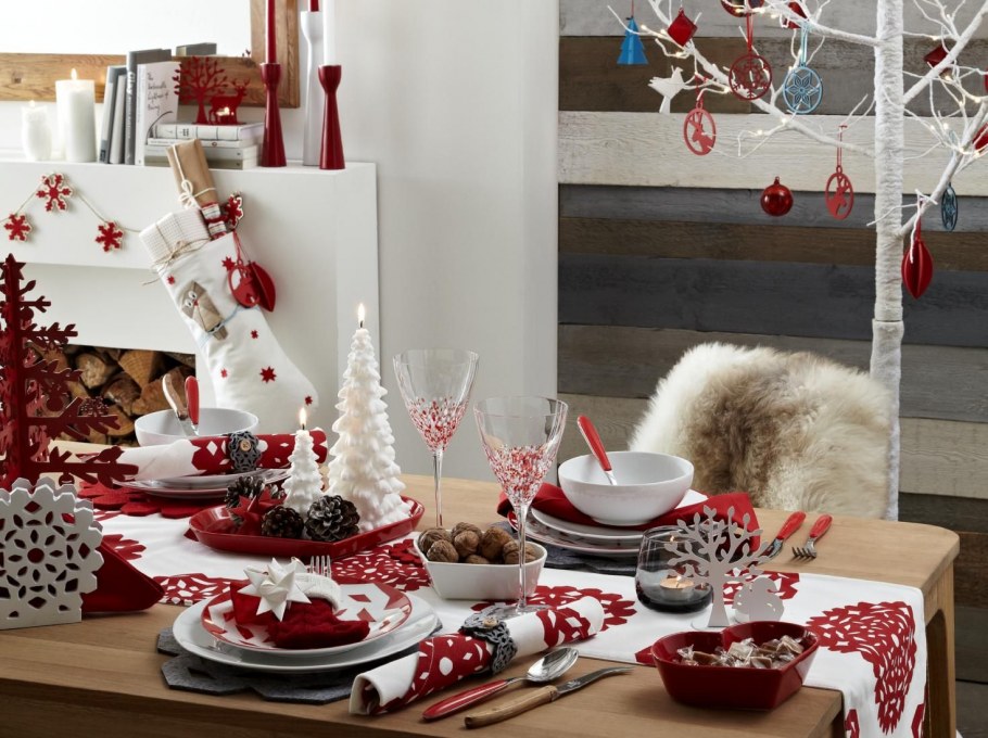 Сервировка стола в стиле Сканди