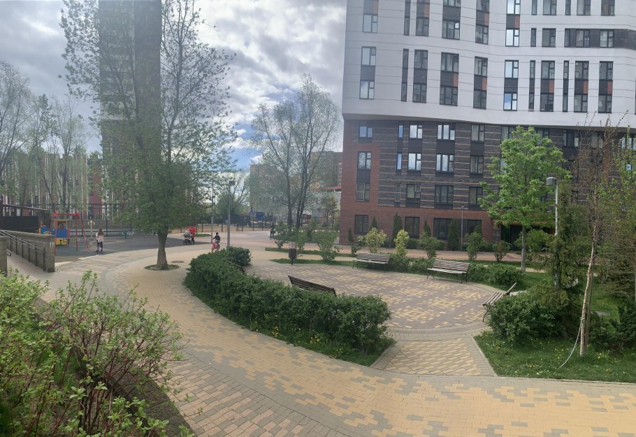 Новый парк в Сергелийском районе