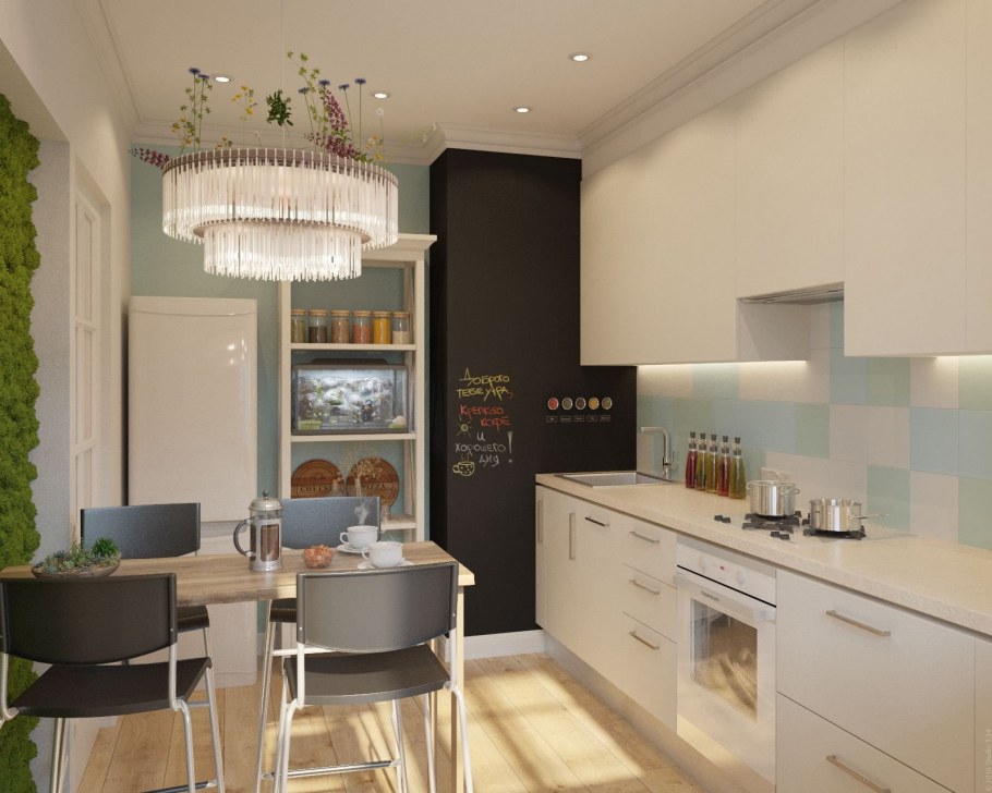 Короб в гостиной потолочный