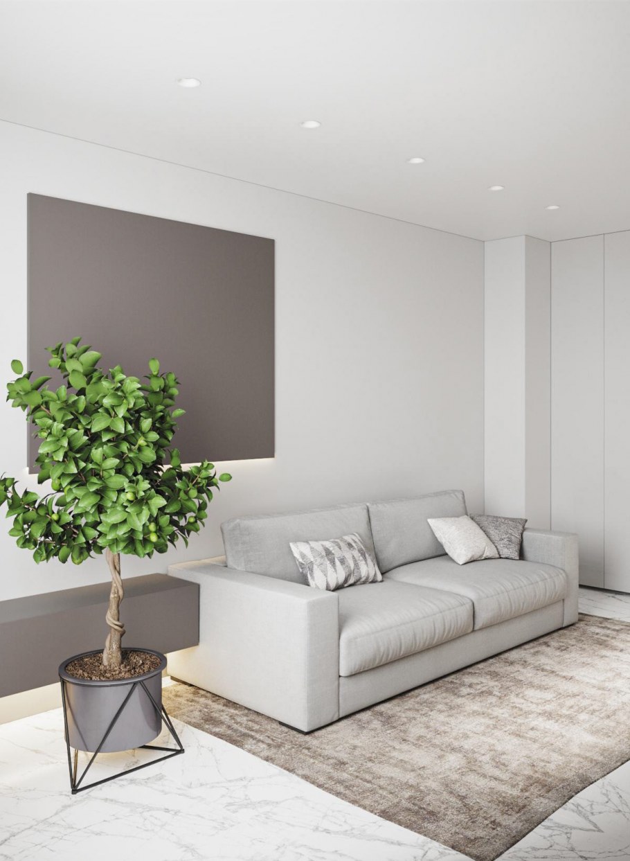 Светлый интерьер Минимализм