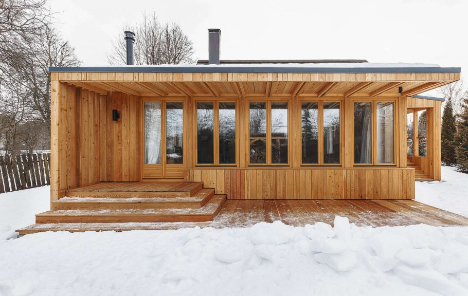 Уютная веранда на даче