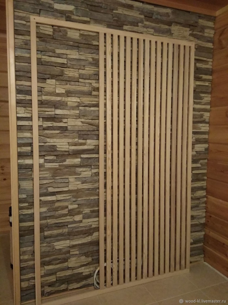 Декоративные рейки в интерьере