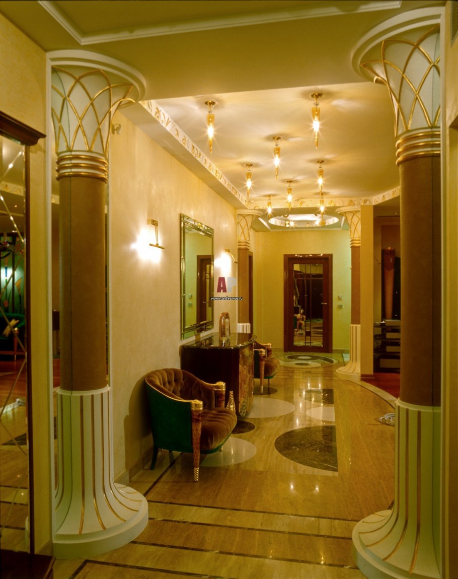 Колонны в интерьере