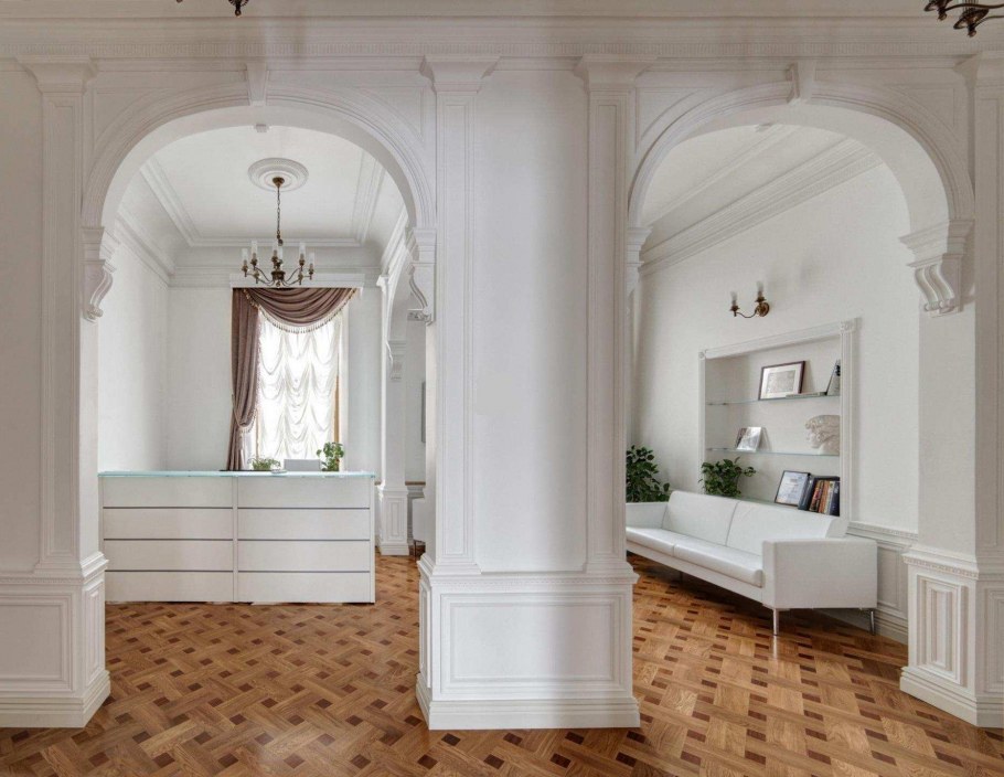 Колонны в интерьере