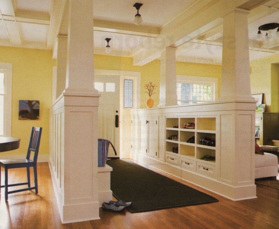 Полуколонны в интерьере