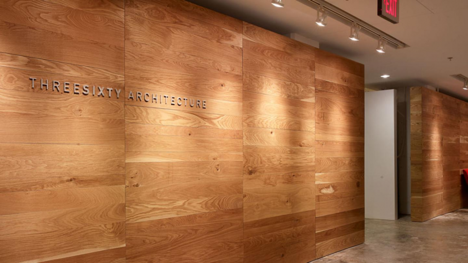 Декоративная отделка стен фанерой