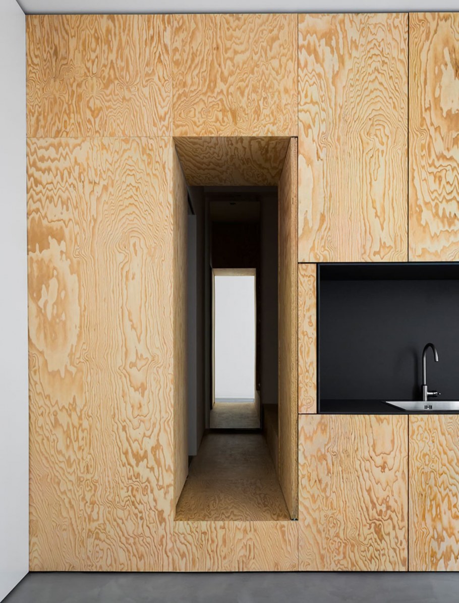 Фанера в интерьере