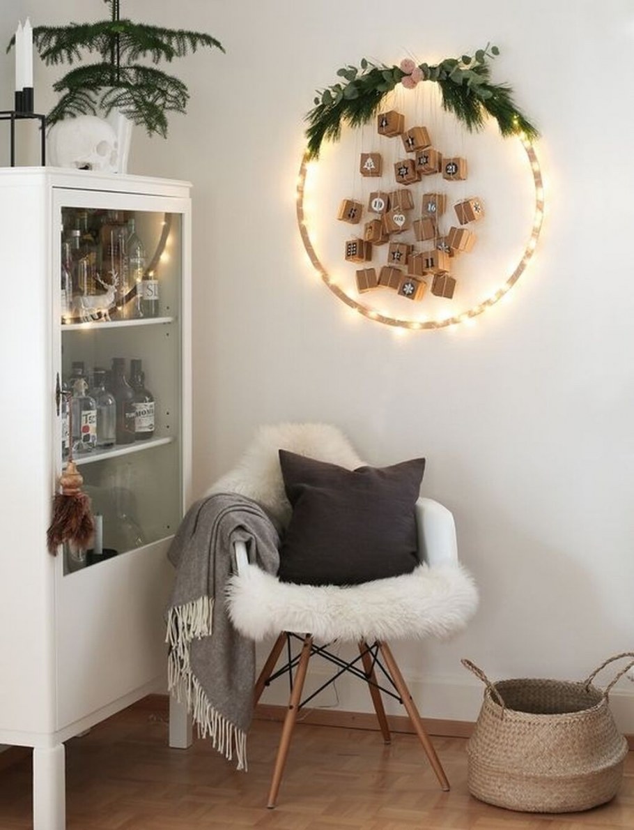 Новогодний декор Сканди