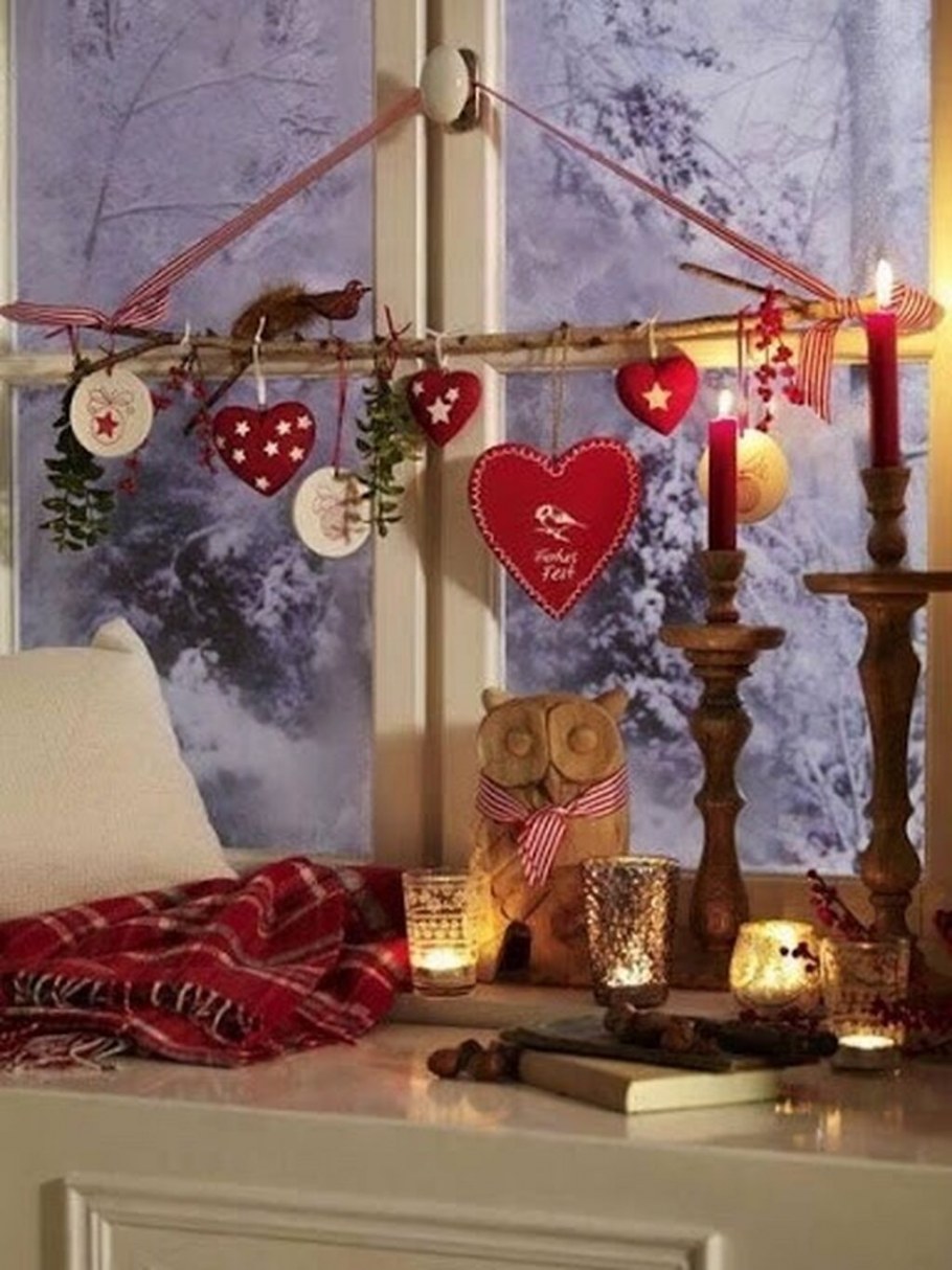 Новогодний декор окон