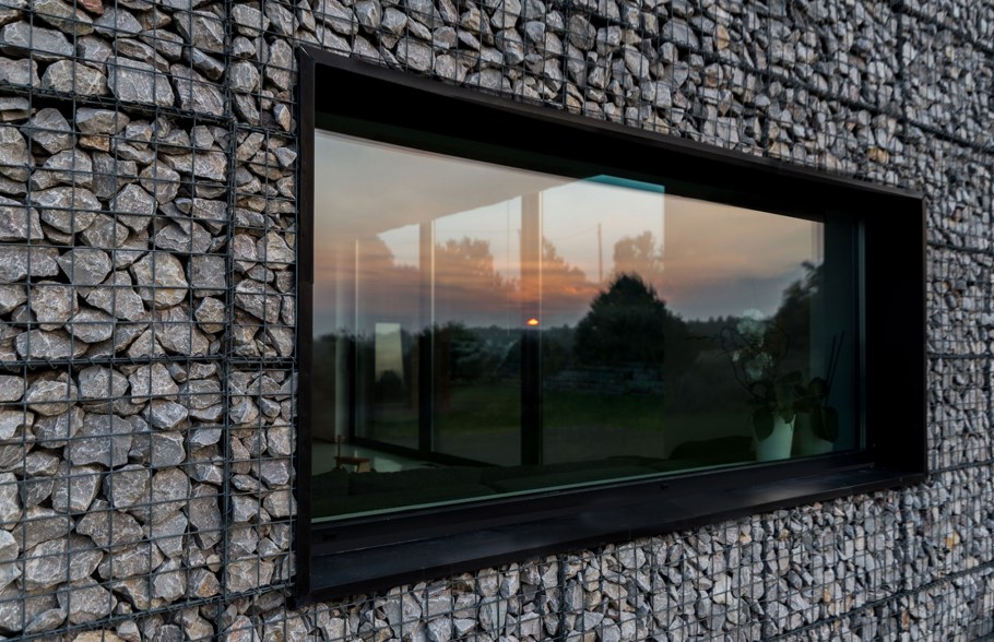 Вазоны габион ландшафт