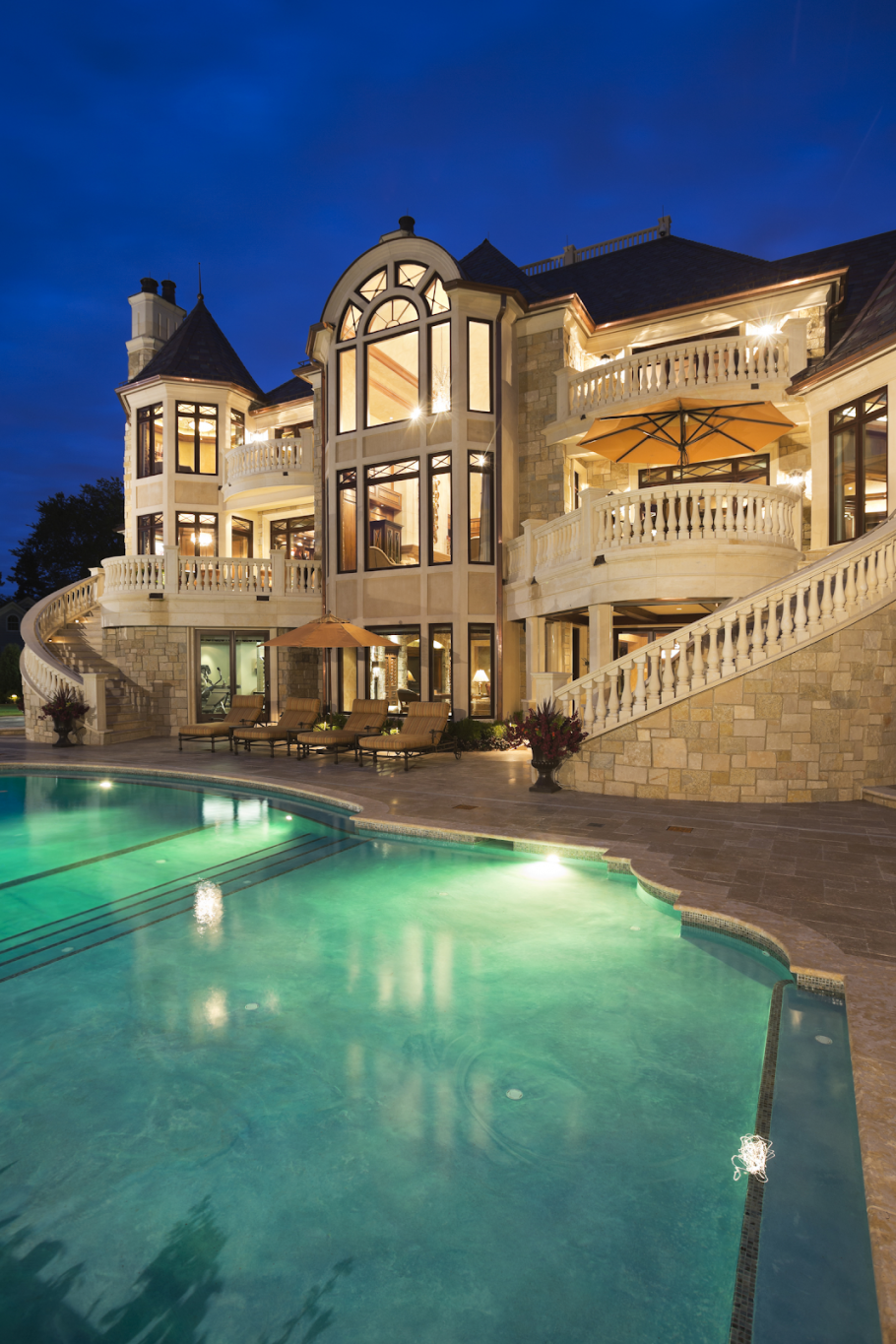 Dream black mansion