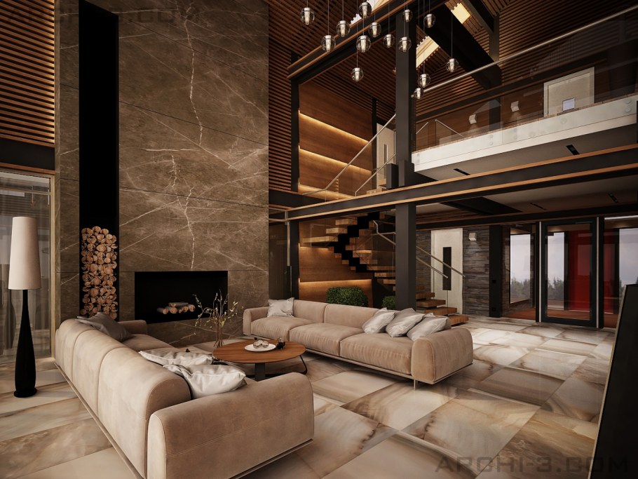 Фахверк интерьер