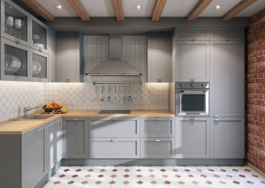 Кухонный гарнитур визуализация