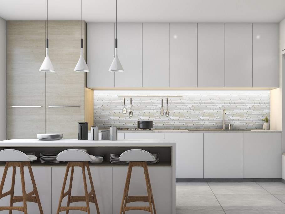 Рендер кухни 3д Макс