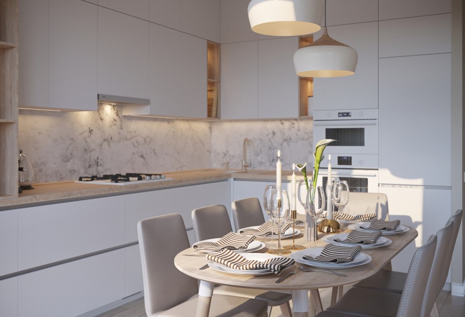 Рендеринг кухни