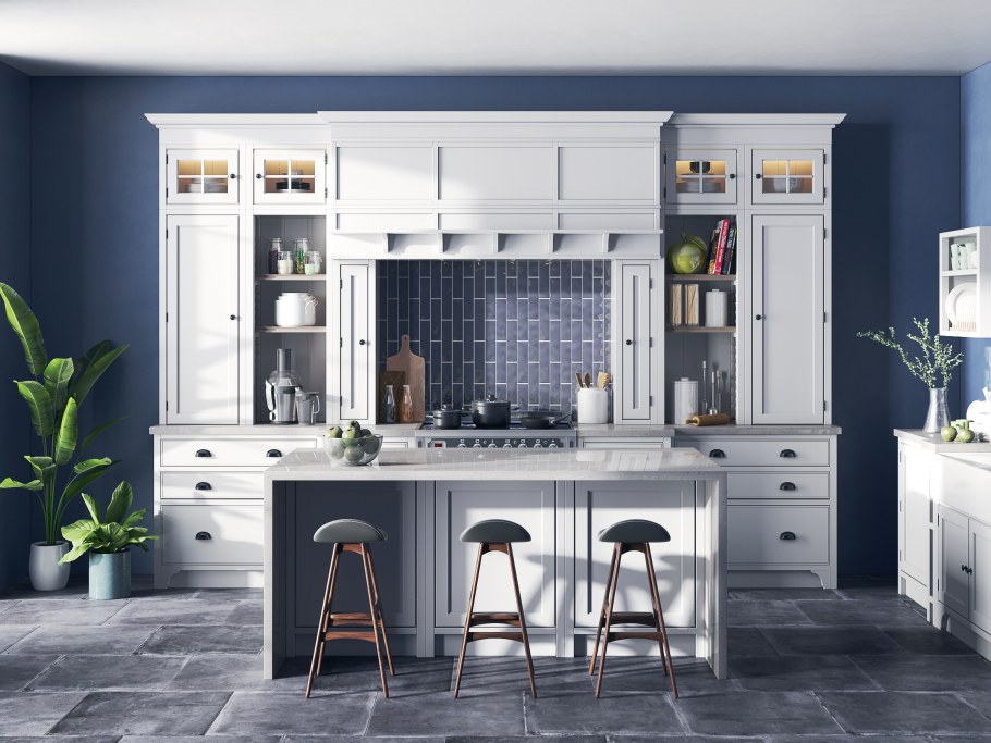 3д визуализация кухни