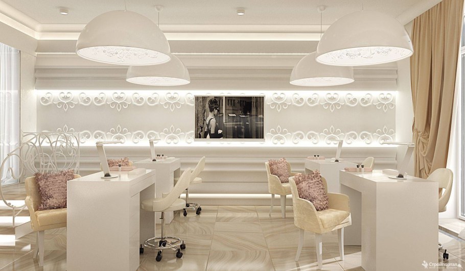 Интерьер маникюрного салона