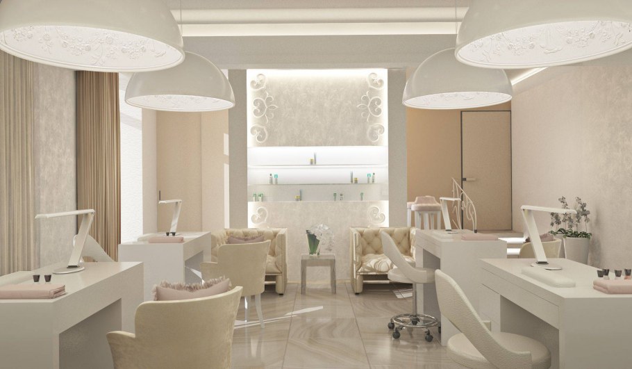 Парикмахерская интерьер