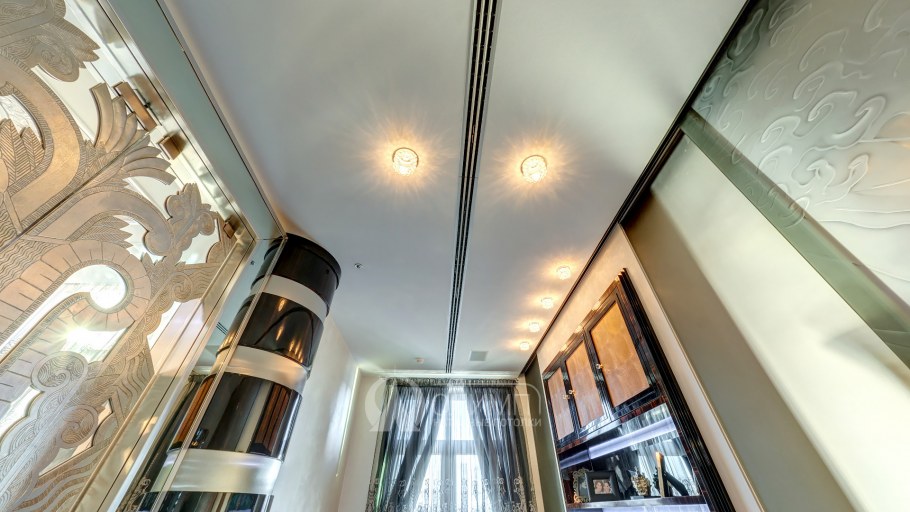 Парящий потолок с подсветкой