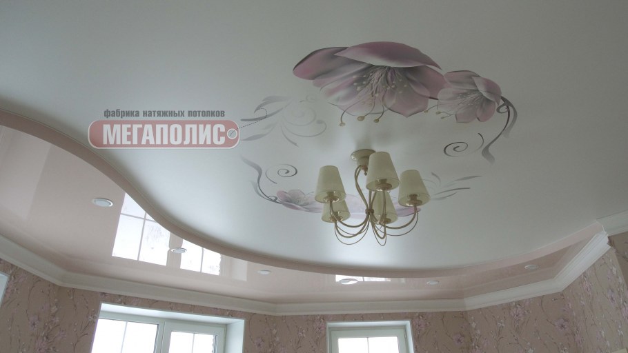 Потолки натяжные с Карзом внутри