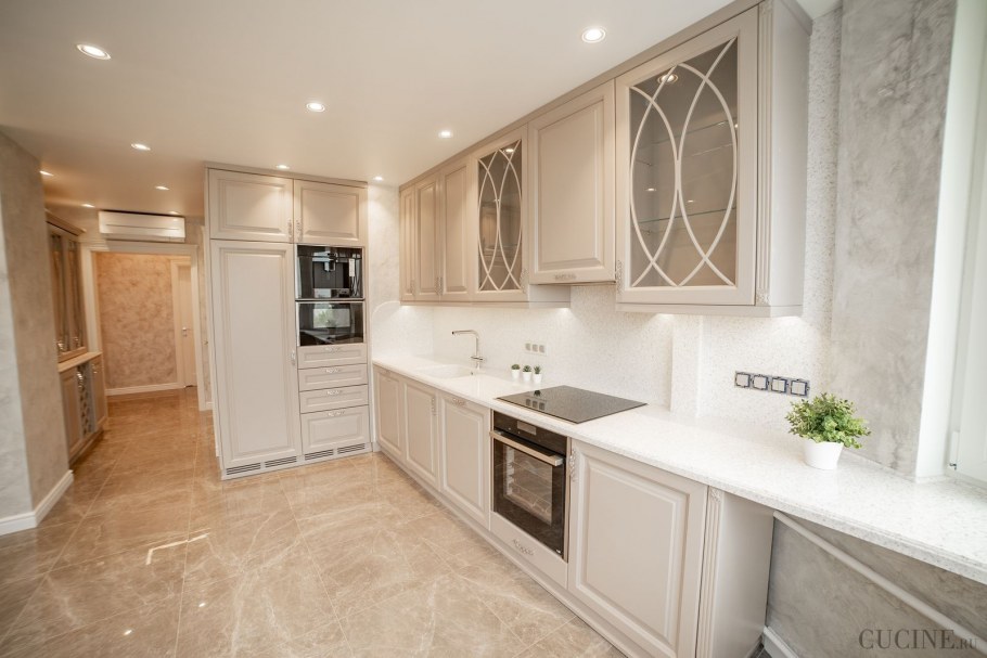 Кухня ваниль Неоклассика