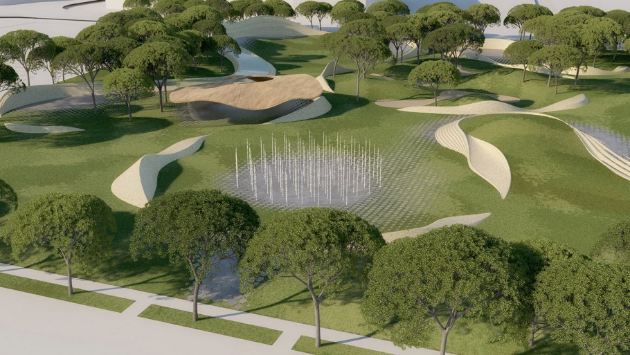 Парк ландшафтный геопластика