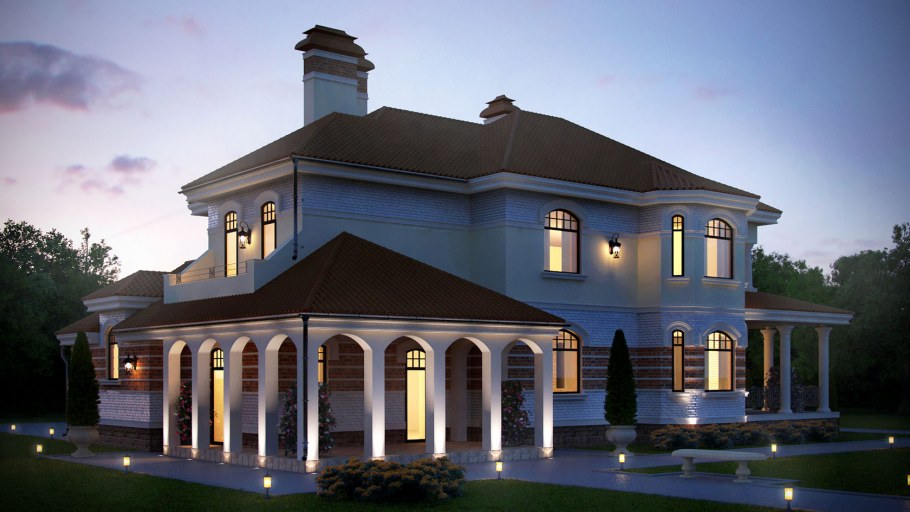 Особняк в классическом стиле