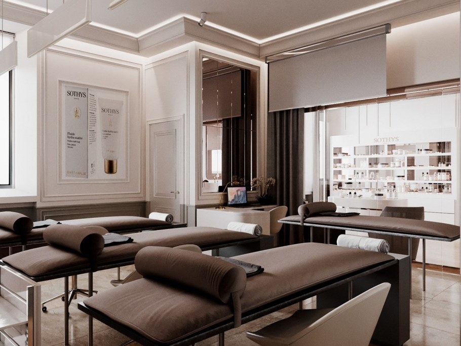 Интерьер кабинета салона красоты