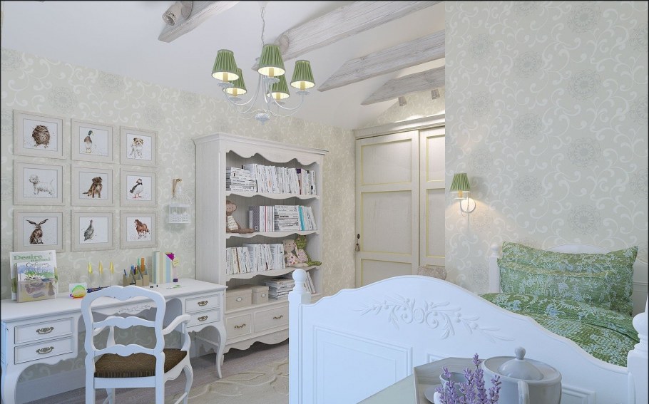 Девичья комната интерьер