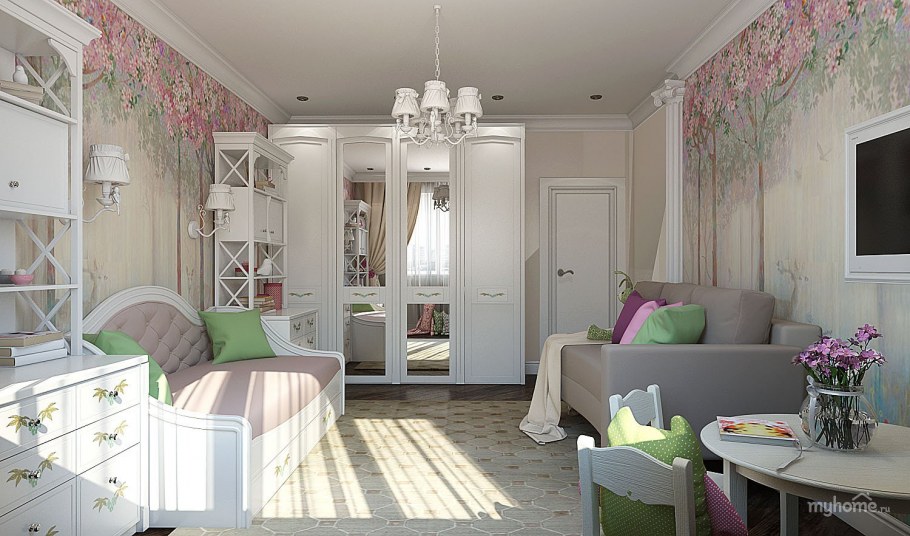 Детская мебель в стиле Прованс