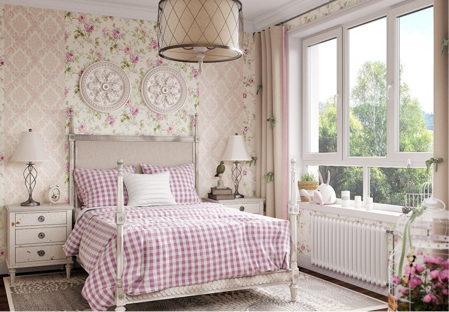 Спальня для девочки в стиле Прованс