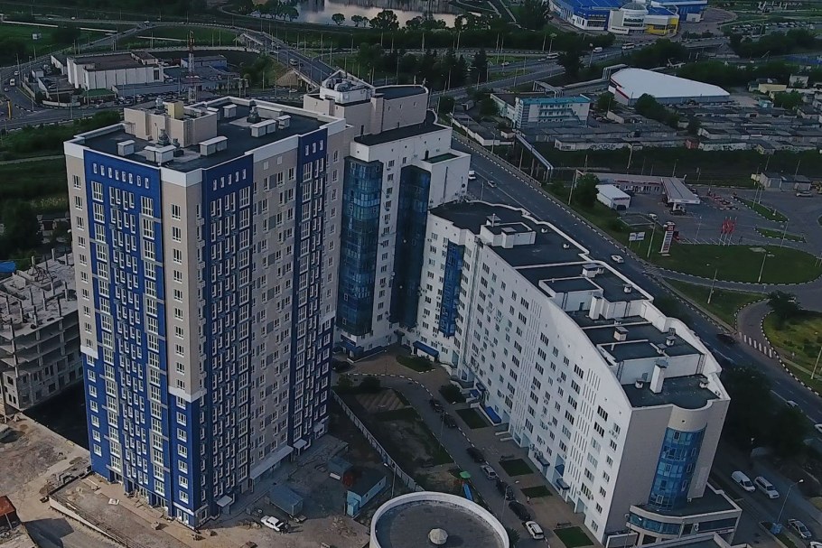 Аквамарин небоскреб Владивосток