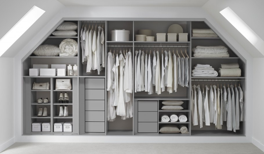 Мансардные шкафы-купе Командор