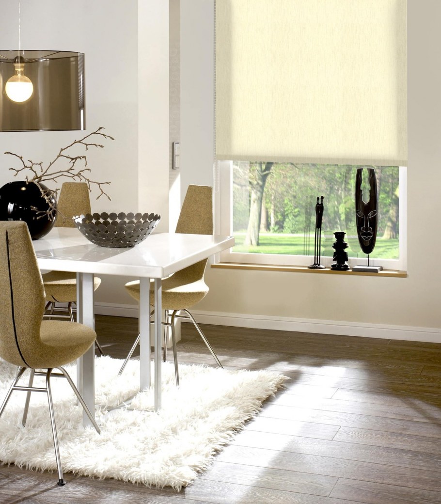 Римские шторы в интерьере