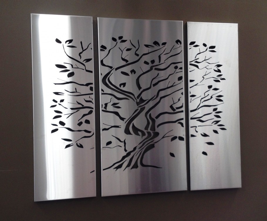 Декоративная перегородка из дерева лазерная резка