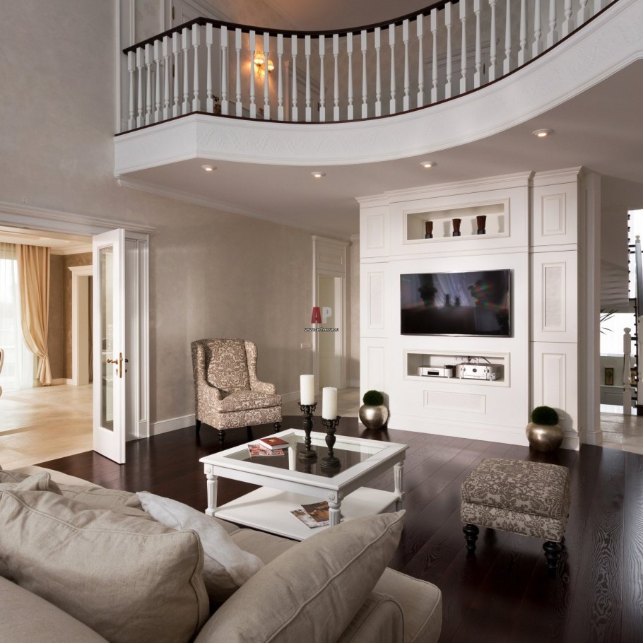 Интерьер коттеджа в стиле Модерн