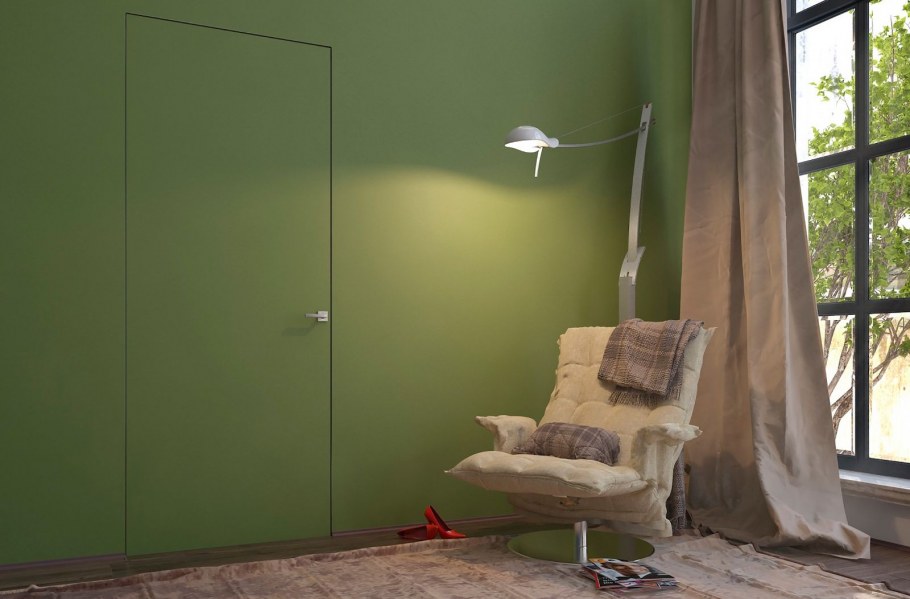 Двери скрытого монтажа Инвизибл