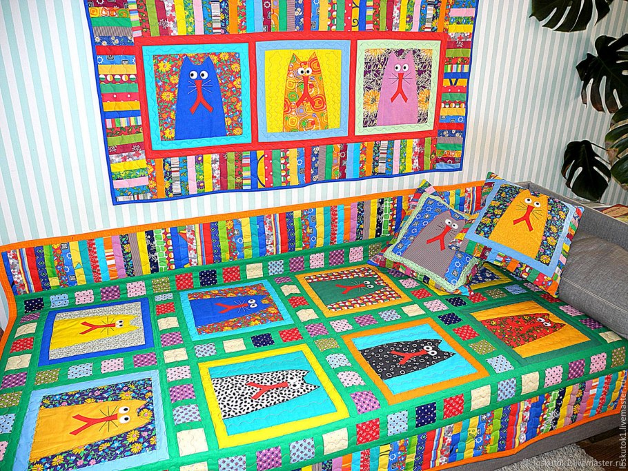 Барбара Жандр пэчворк в стиле Кантри