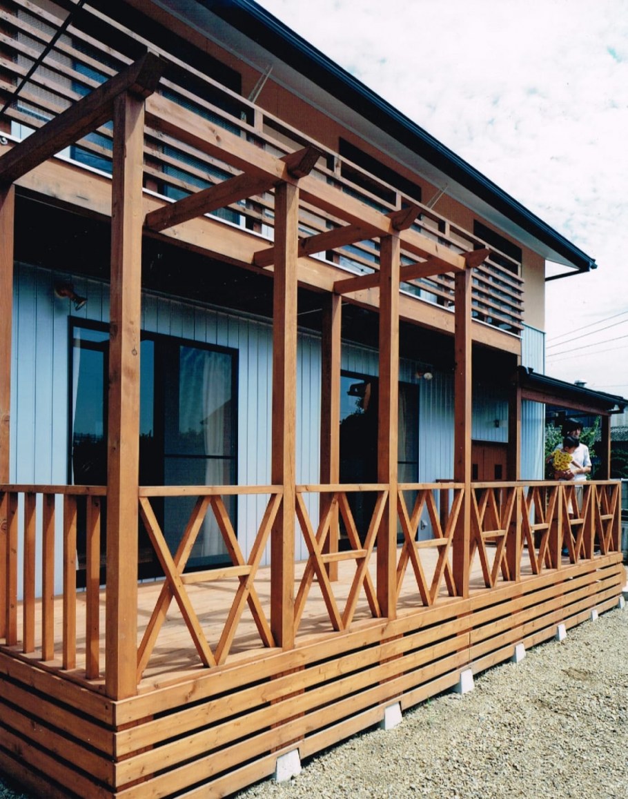 Баня с террасой