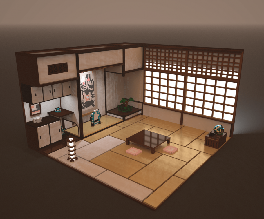 Планировка дома в японском стиле