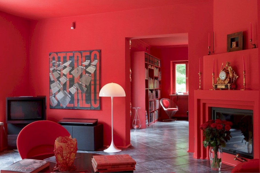 Красный тон