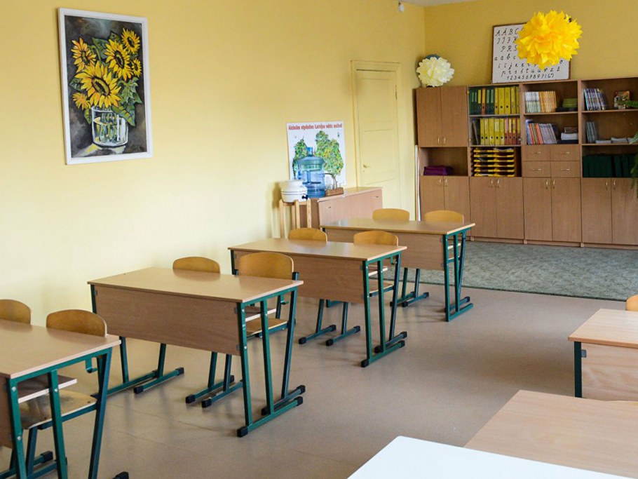 Цвет стен в школьном классе