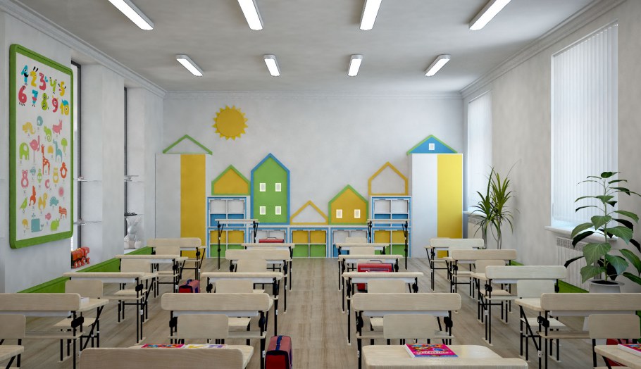 Титул учебного кабинета в школ