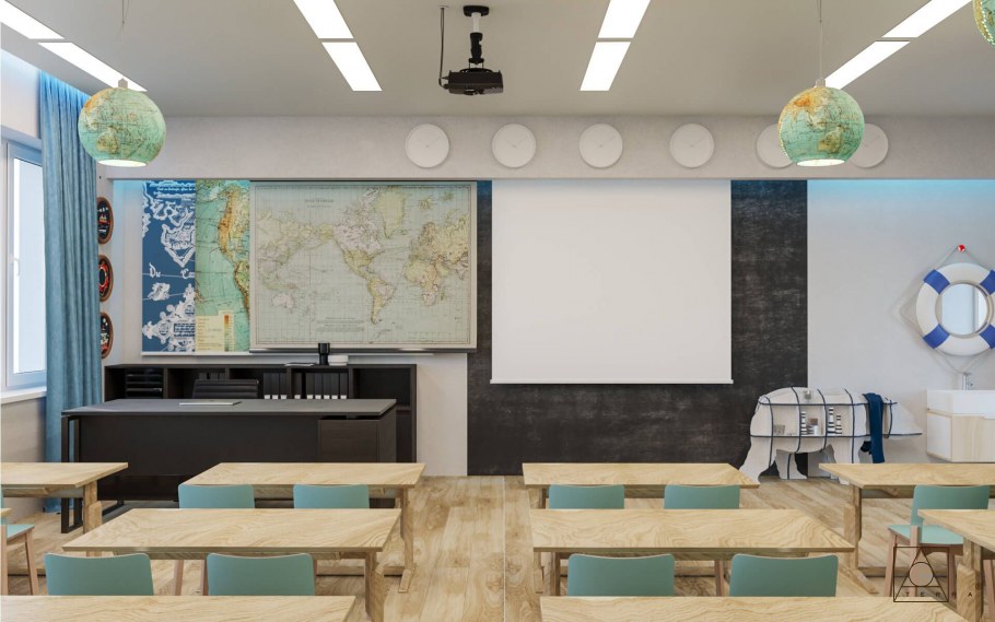 Интерьер учебного класса