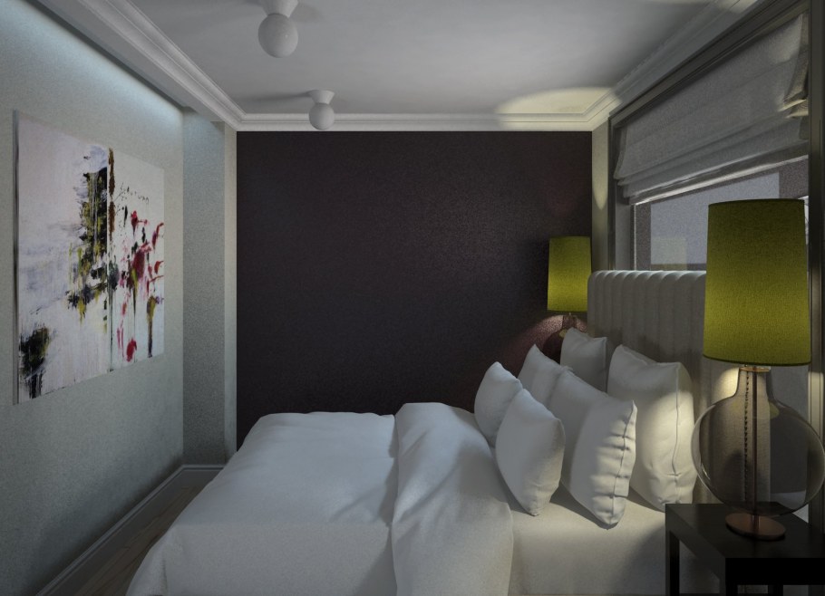 Интерьер спальни в малогабаритной квартире