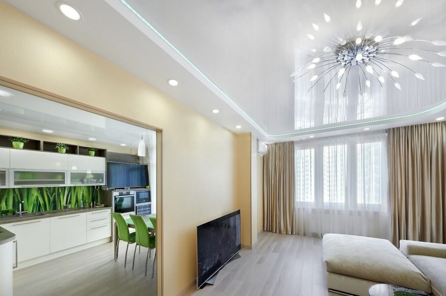 Натяжные потолки