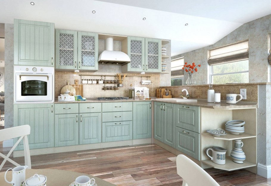 Желтая кухня Кантри