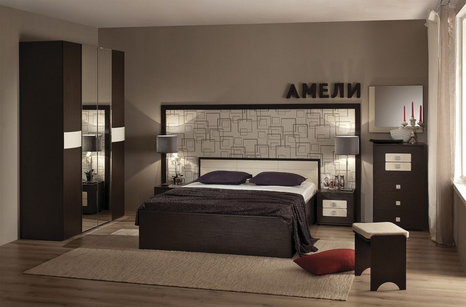Спальня Амели венге Глазов